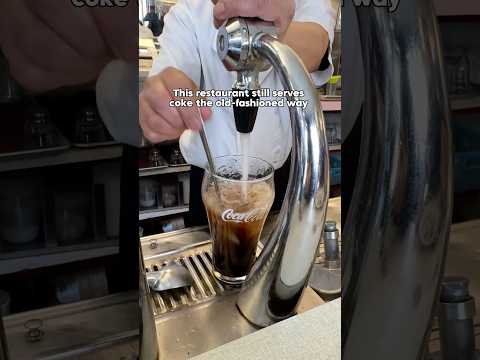 This restaurant still serves coke the old-fashioned way – Lexington Candy Shop 📍 #nyc #nycfood