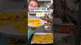 🍕 Easy Breakfast Pizza Recipe | Quick, Cheesy & Delicious Breakfast Idea! #BreakfastPizza