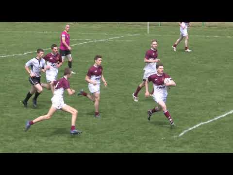RUGBY MAGIC MOMENT: GRAHAM DUN (GALA YM) SCORING A TRY BEGINNING FROM BEHIND HIS GOAL LINE