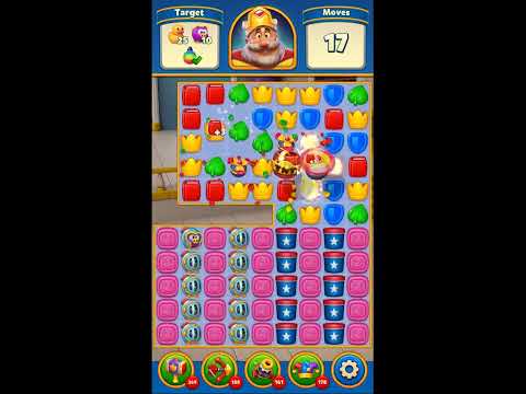 Royal Match Level 4124 - NO BOOSTERS GAMEPLAY 👑 | SKILLGAMING ✔️