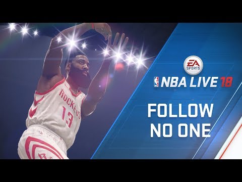 NBA LIVE 18 Cover Athlete James Harden thumbnail