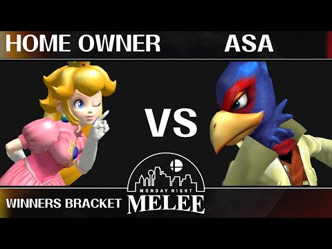 MNM 379 - Winners Bracket - home owner (Peach) VS asa (Falco) - SSBM Melee