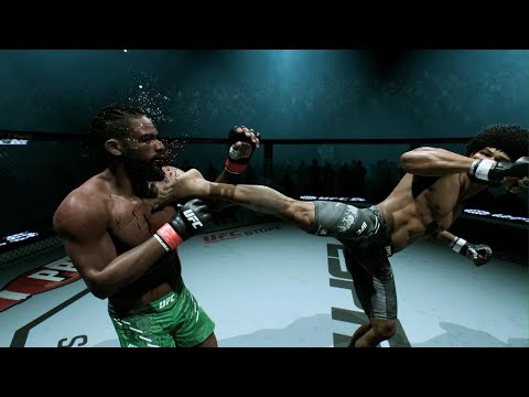 UFC 5 - Aljo eats a Brutal Spinning Wheel Kick!! Career Mode Ep 9
