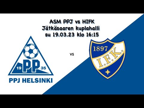 ASM karsinta PPJ vs HIFK su 19.3.2023 klo 16:15 Jätkäsaaren kuplahallissa