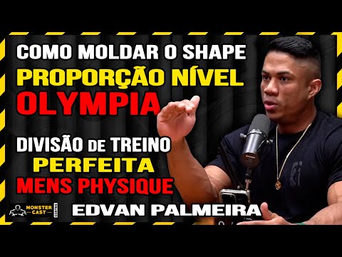 Training split for an Olympic-level men's physique! | Edvan Palmeira