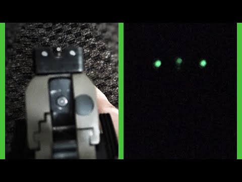 TruGlow Tritium Pro Novak Sights for a 1911