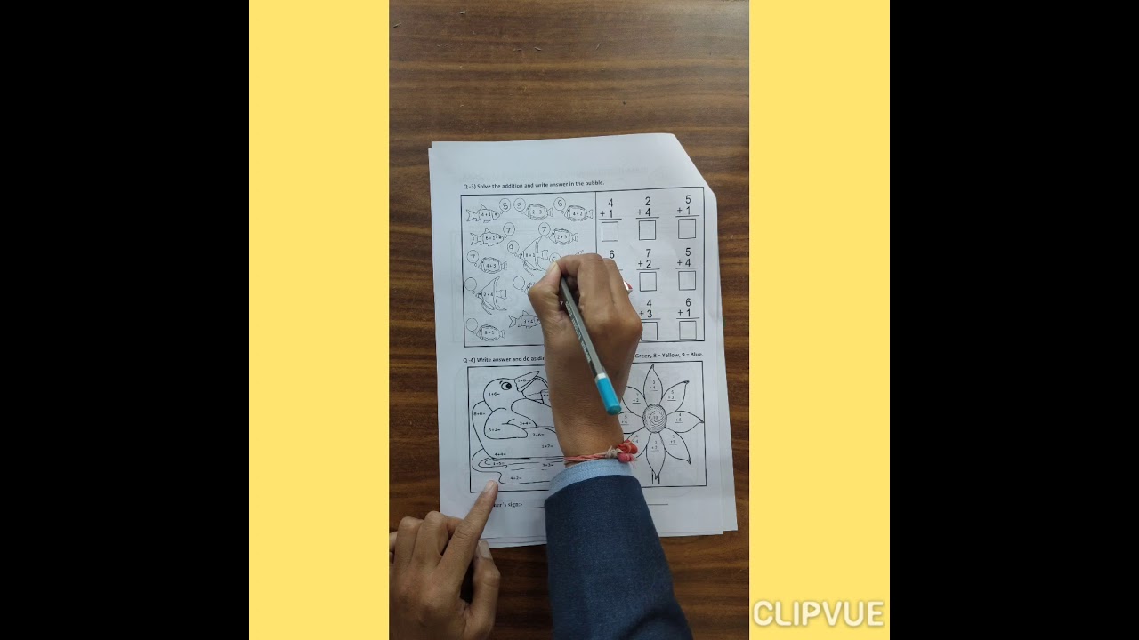 SR.Kg Maths 22-01-2021 WORKSHEET SOLUTION 23-01-2021