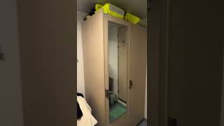 Cruise Ship Cabin Tour 🚢 | My Small Room Reality 😲 |                      ”#cabintour #cruiselife