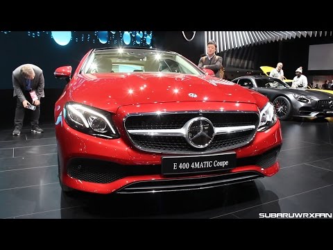 2018 Mercedes-Benz E400 4MATIC Coupe Close-Up Look!