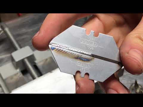 TIG Welding thin sheet metal settings