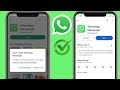 Comment réparer l'erreur Impossible d'installer WhatsApp Messenger sur Google Play Store (2024)