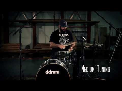 ddrum Dios Cast Chrome snare