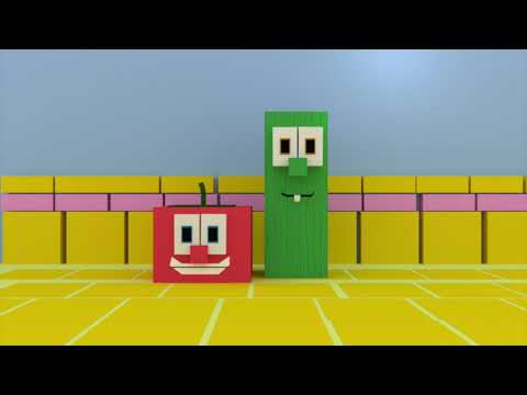 Cursed VeggieTales Images with Minecraft Cave Sounds