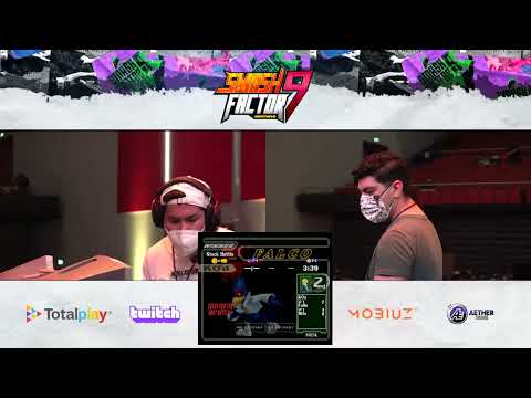 Sheikan (Sheik, Peach) vs Twin (Falco) - Smash Factor 9 Melee Singles Pools