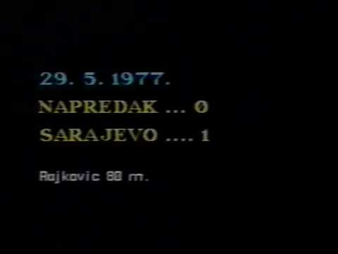 1976/77 Napredak - Sarajevo 0:1