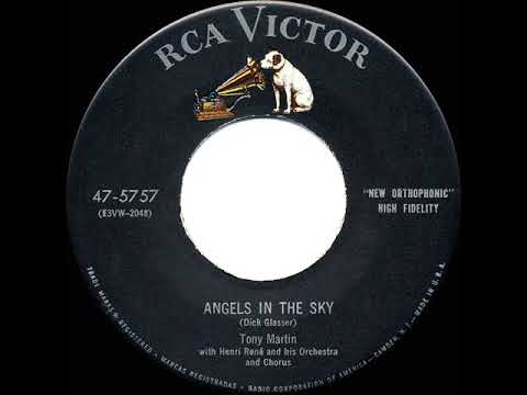 1954 HITS ARCHIVE: Angels In The Sky - Tony Martin