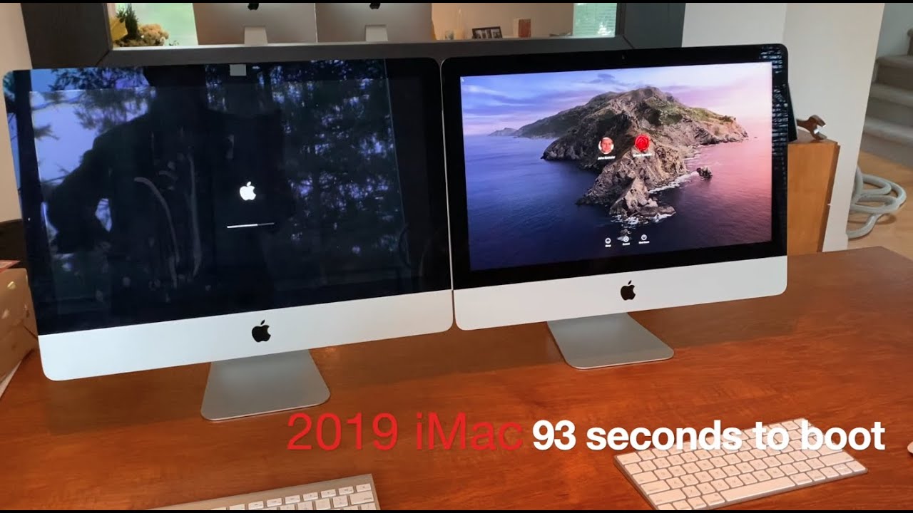 Speed test 2013 iMac vs 2019 iMac