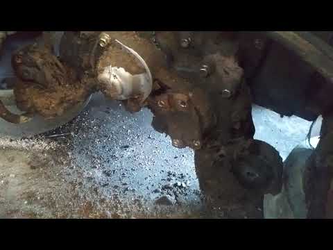 forklift engine and transmission removal