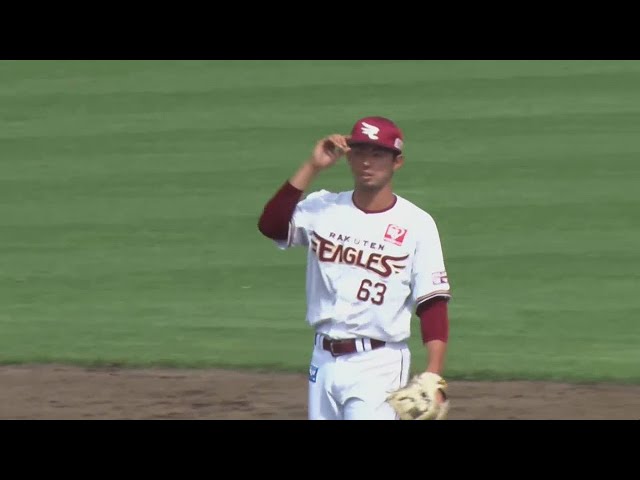 【ファーム】鋭い送球!! イーグルス・入江大樹が三遊間の打球を上手く捌く好プレーをみせた!! 2022年6月5日 東北楽天ゴールデンイーグルス 対 読売ジャイアンツ