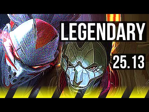 DRAVEN & Rell vs JHIN & Sona (ADC) | Legendary, 21/4/3 | NA Master | 25.13