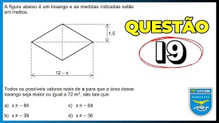 ?️EPCAR 2023/2024 MATEMÁTICA, Inequação do primeiro grau