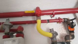 Selenoid vana  ve exproof gaz alarm cihazı montajı #05077304829