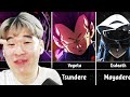 All Dere Types In Anime Yandere Tsundere Reacting To AnimeWorld
