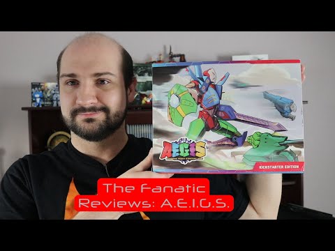 The Fanatic Reviews: A.E.G.I.S. - A tactical combat game of combining robots by Zephyr Workshop