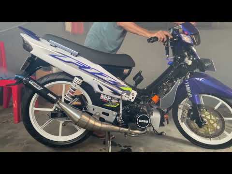 knalpot fizr force 1 kolong samping premium stainless powerfull suara ninja