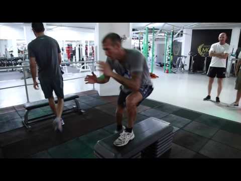 Video Showing MGM's The Taffantor Training Team MGM's Derry Mathews For World Title Belt