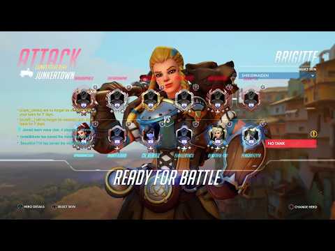 Overwatch- Triggered player gets mad because of DPS but a great comeback at the end