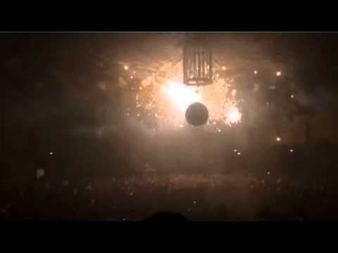 Indoor vuurwerk show - Techno Wakenings Westerfabriek - 5-12-2014