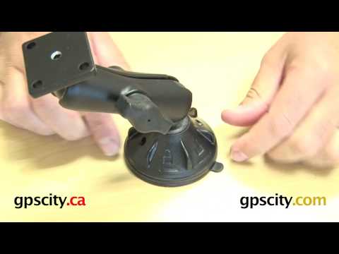 RAM Suction Mount Base with B-Ball (RAP-B-224-2U) @ gpscity.com