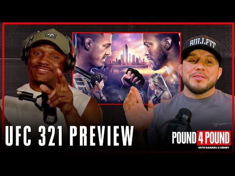 UFC 321 PREVIEW: Tom Aspinall's vs Ciryl Gane, Mackenzie Dern, Fights to Watch | Pound 4 Pound