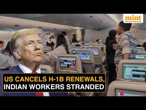 Hundreds of Indian H-1B Workers Stranded After US Cancels Visa Renewal Appointments | Details
