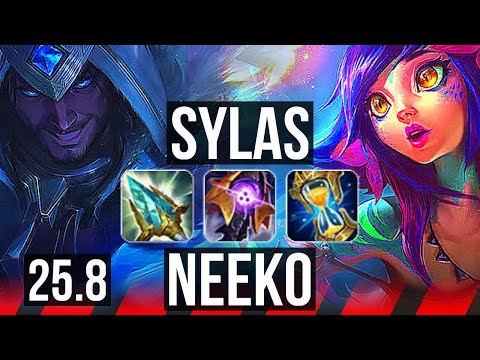 SYLAS vs NEEKO (TOP) | KR Diamond | 25.8