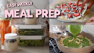 Meal Prep With Me For The Week - MissLizHeart
