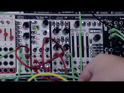 Klavis-Twin Waves MKII Dual VCO/LFO demo (no talking )