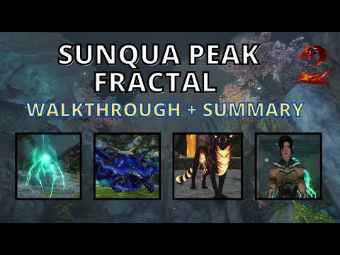[GW2] SUNQUA PEAK normal mode Walkthrough + SUMMARY available