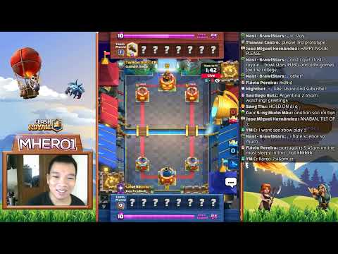 happy Noob Kidkid 7700+ ladder Pushing    - Clash Royale