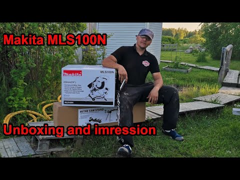 Makita LS0815FLN Pjovimo staklės, 65x305 mm,diskas: 216x30 mm, 1400 W, darbinis šviesos diodas&amp;laserinis žymeklis, 14,1kg video