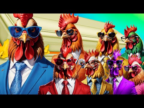 SUPER MEGAMIX FUNNY ROOSTERS & CHICKENS COFFIN DANCE ASTRONOMIA
