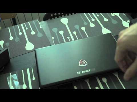 Deballage/Unboxing MSI GP60 2QE leopard