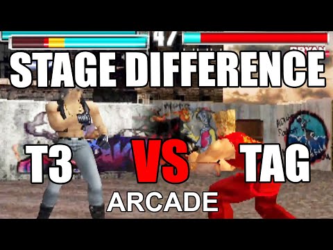 All Tekken 3 Stages to TAG Difference Evolution Arcade