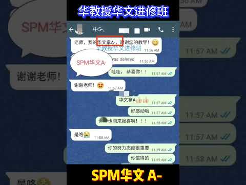 学生好评 - SPM 华文 A