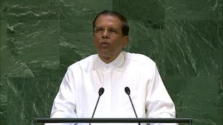 🇱🇰 Sri Lanka– President Addresses General Debate, 73rd Session
