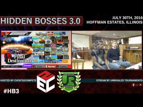 Hidden Bosses 3.0 SINGLES POOLS -Equin0x (ZSS) vs Trouble (Ness)