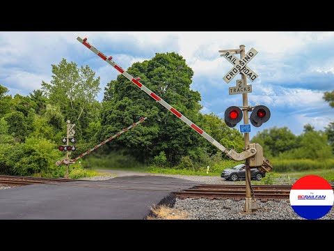USA Railroad Crossings Compilation 1