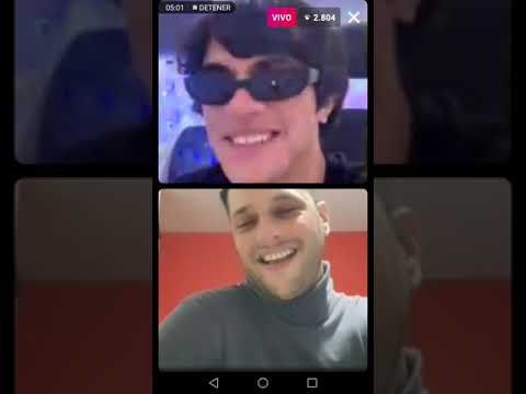 gabino silva en vivo con un seguidor gay(se mete un consolador en la boca) #gabinosilva