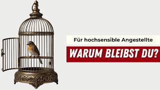 Warum du dich als HSP trotz Gleitzeit im Konzern wie im Käfig fühlst